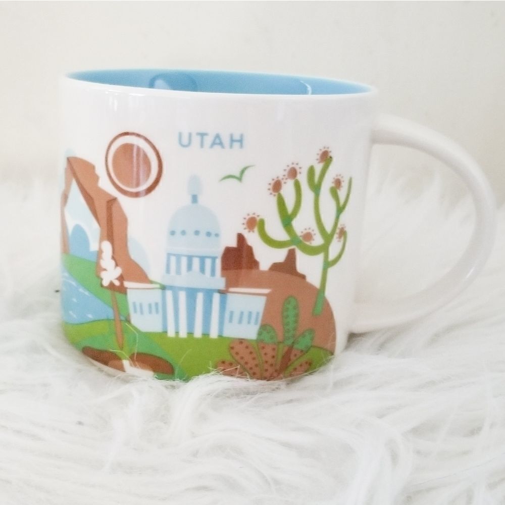 Starbucks mug You Are Here collection Utah